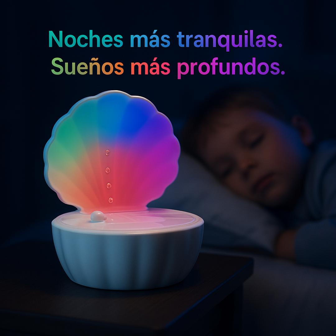 🌈 GlowShell™ AuraMist — Humidificador RGB Antigravedad con Luz y Sonido
